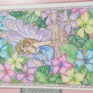 Fairy colored pages